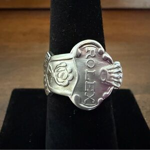 Handmade Rolex Spoon Ring Size 7